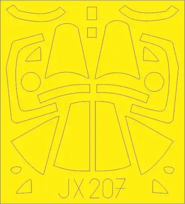 Eduard JX207 1/32 Mask Aircraft- F4U1D for TAM