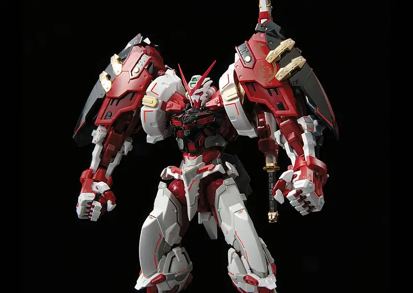 Hi-Resolution 1/100 Gundam Astray Red Frame Powered Red