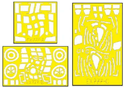 Eduard EX777 1/48 Mask Aircraft- B17F for HKM