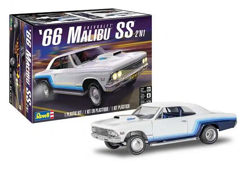 1966 Chevrolet Malibu SS (2 in 1) 1/24 Revell