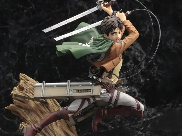 Attack on Titan ArtFX J Eren Yeager (Renewal Package Ver.) 1/8 Scale Figure