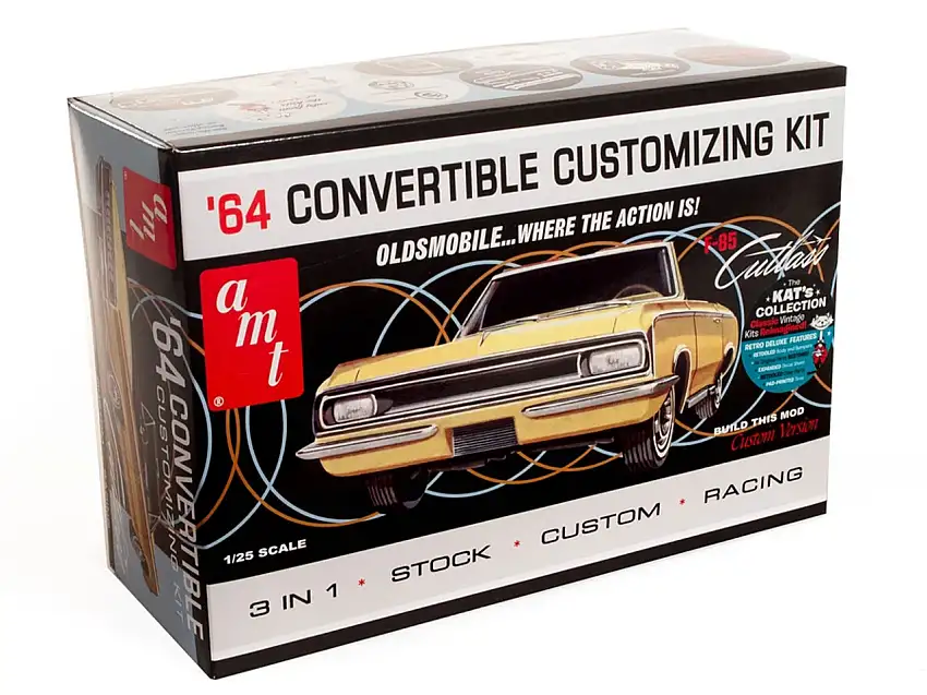 1964 Olds Cutlass F-85 Convertible 1/25 AMT Models