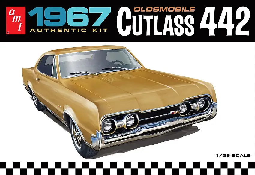 1967 Oldsmobile Cutlass 442 1/25 AMT Models