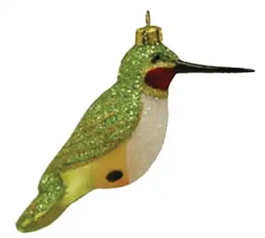 COBANE STUDIO - Hummingbird Glass Ornament (COBANEC344)