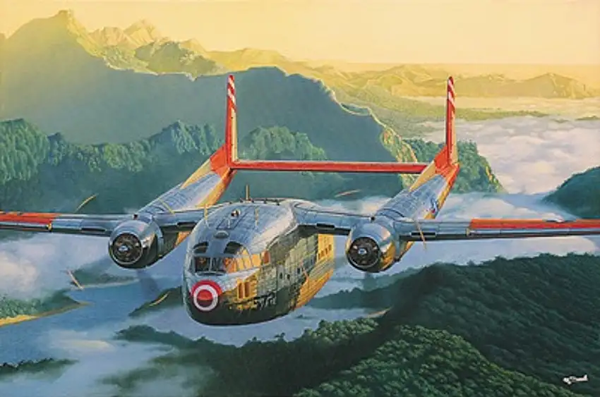 C-119C Flying Boxcar 1/144 Roden Models