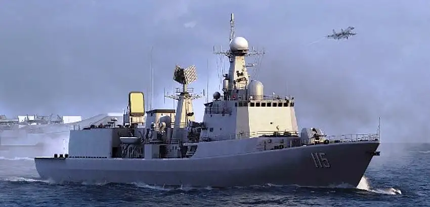 PLA Chinese Navy Type 051C Ai Defense DDG115 Shenyang Destroyer 1/200 Trumpeter
