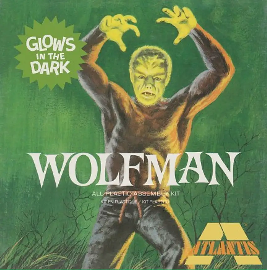 Wolfman Glow-in-the-Dark 1/8 Atlantis Models