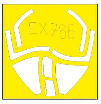 Eduard EX765 1/48 Mask Aircraft- AV8A for KIN