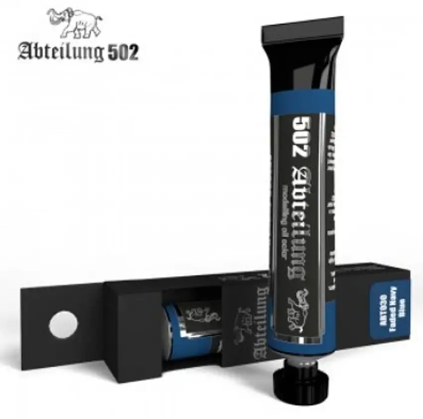 Weathering Oil Paint Faded Navy Blue 20ml Tube Abteilung 502