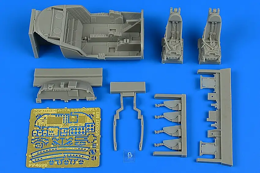 A-37A Dragonfly Cockpit Set For TSM 1/48 Aires Hobby