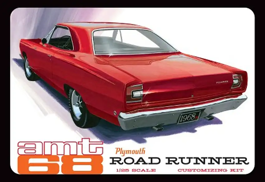 1968 Plymouth Roadrunner Customizing Car 1/25 AMT Models