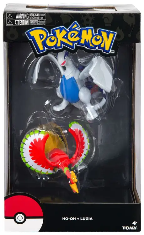 Pokemon Ho-Oh & Lugia 4-Inch Figure 2-Pack