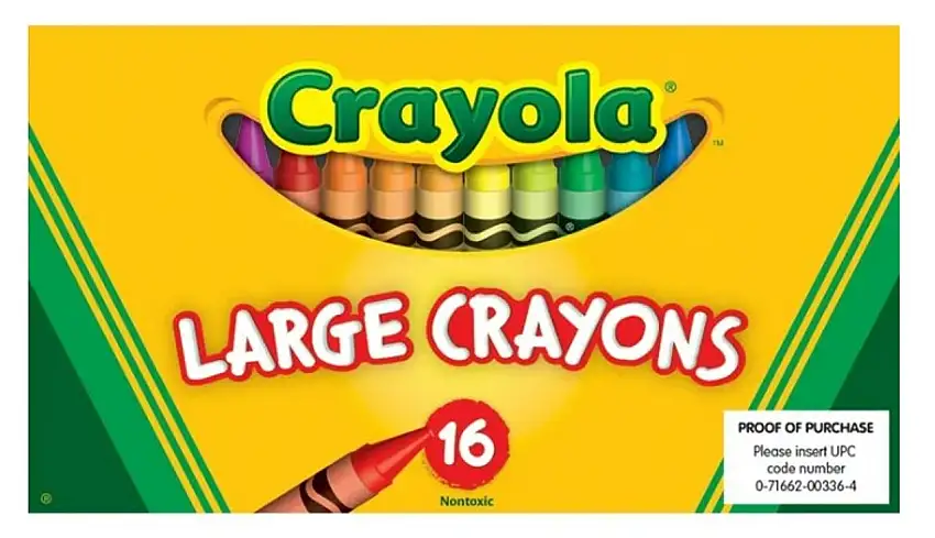 Classic Color Pack Large Crayons (16) Crayola