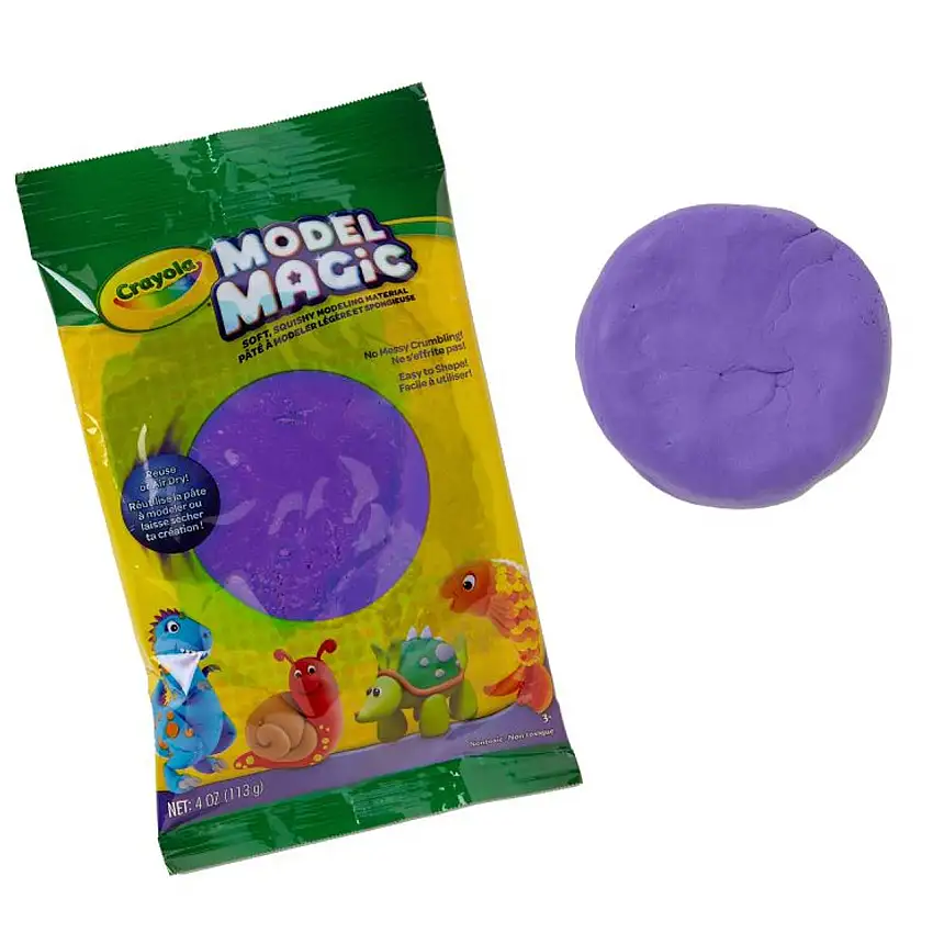 Model Magic Purple Clay 4oz Crayola