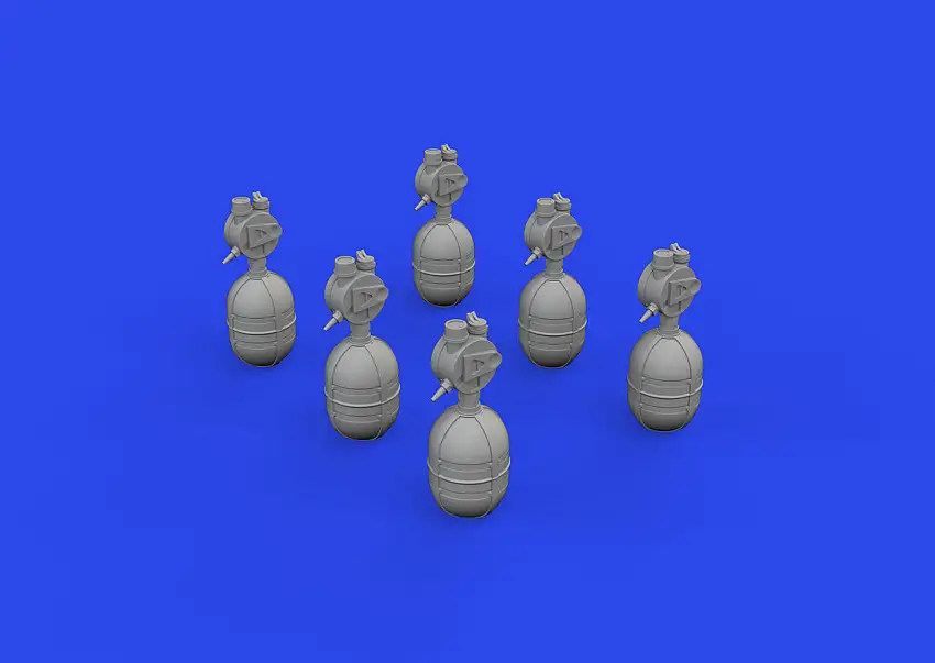 WWII USAAF Oxygen Cylinder A4 (Resin) 1/32 Eduard