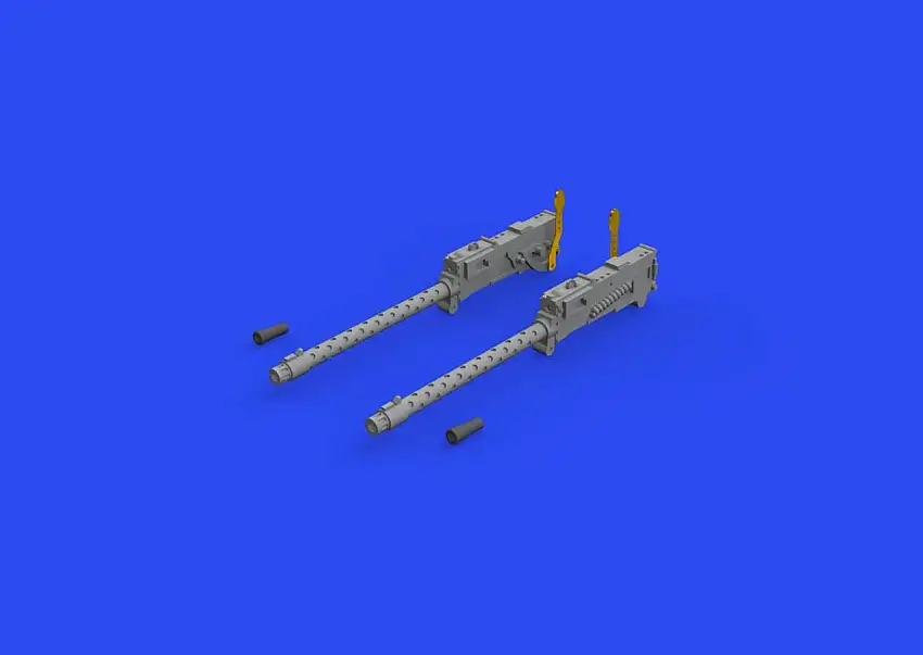 A6M2-N Rufe Cannon Barrels & Cockpit Guns for EDU (Photo-Etch & Resin) 1/48 Eduard