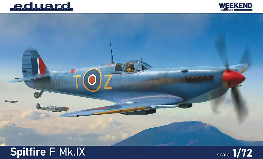 WWII Spitfire F Mk IX British Fighter (Weekend Edition) 1/72 Eduard