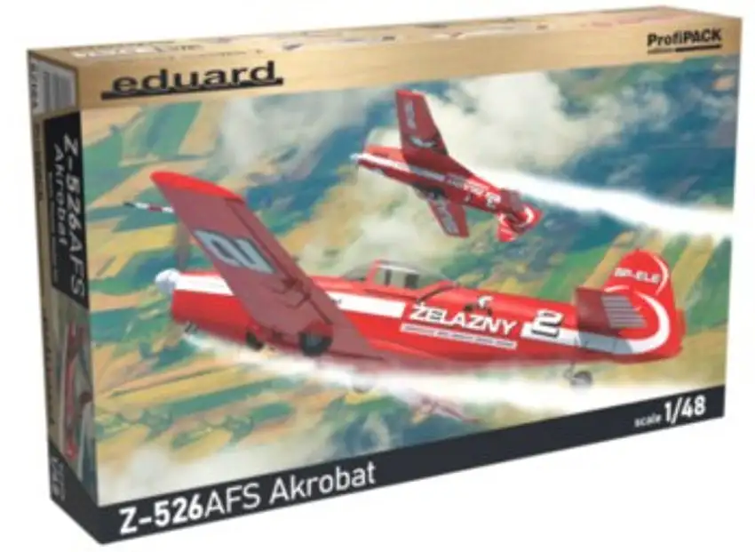 Z-526AFS Akrobat Czech Aircraft (Profi-Pack Plastic Kit) 1/48 Eduard