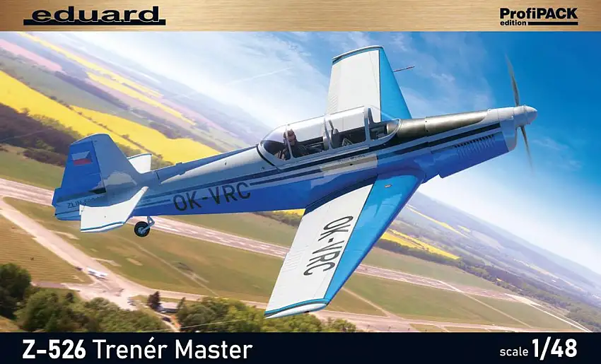 Zlín Z 526 Trener Master Trainer/Aerobatic Aircraft (Profi-Pack) 1/48 Eduard