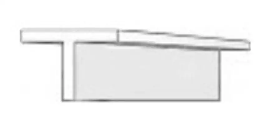 0.35" T-Shape (0.88mm) (4) Evergreen