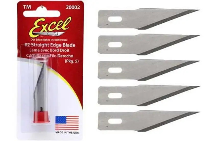#2 Straight Edge Blades (5) Excel Tools
