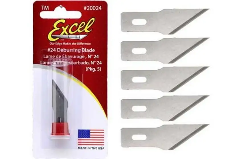 #24 Deburring Blades (5) Excel Tools