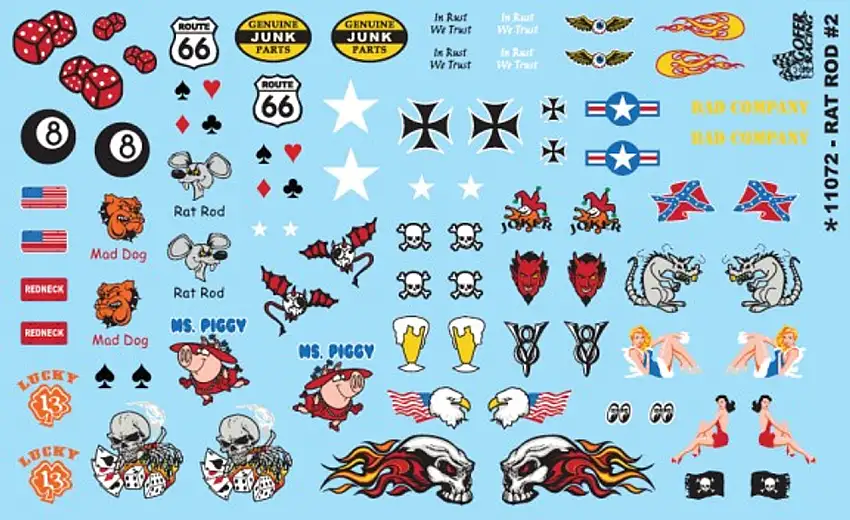 Rat Rod Graphics #2 1/24-1/25 Gofer Racing