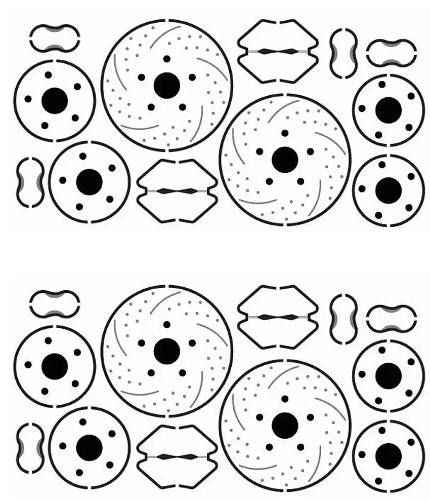 15" Dia. Photo-Etch Disk Brakes (4 Sets) 1/24-1/25 Gofer Racing Decals