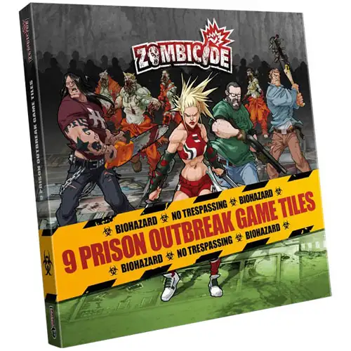Zombicide: Prison Outbreak - Game Tiles (Clearance)