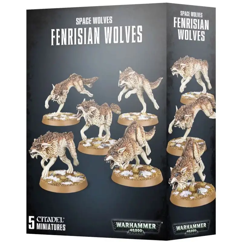 Warhammer 40K: Space Wolves - Fenrisian Wolves