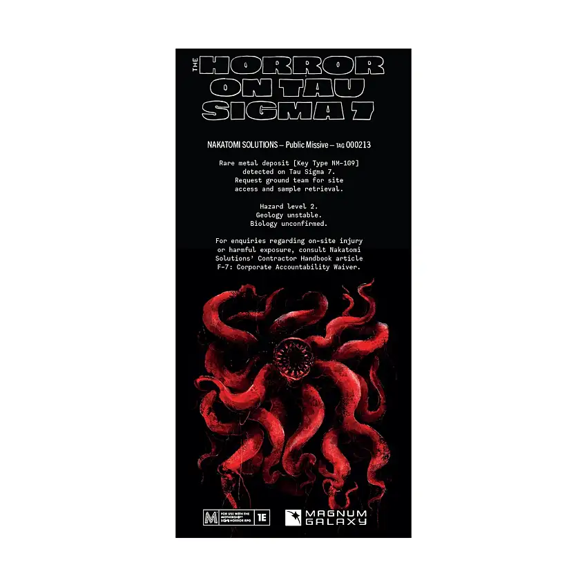 Horror on Tau Sigma 7