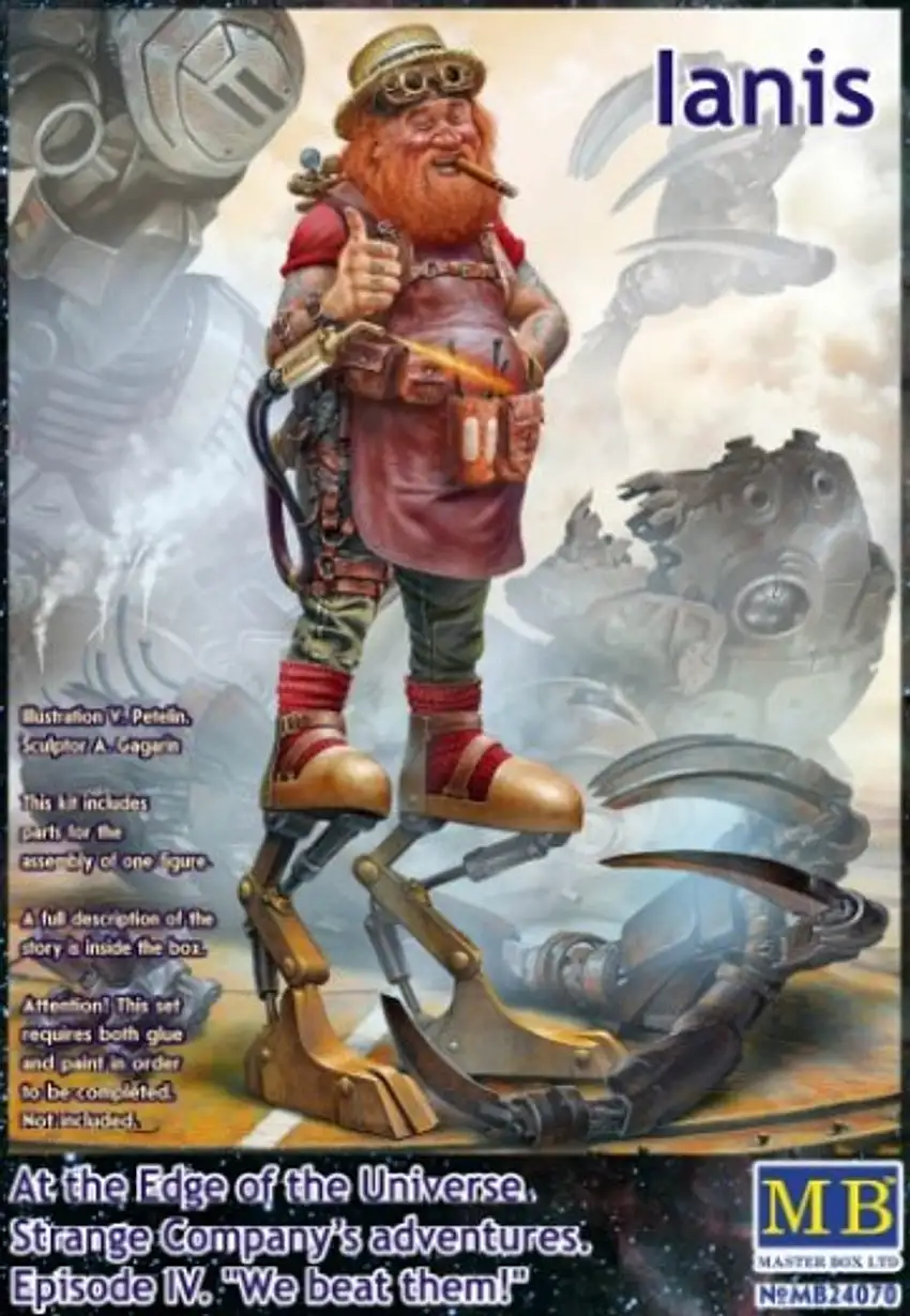 At the Edge of the Universe: Ianis Gladiatorial Robot Engineer 1/24 Masterbox