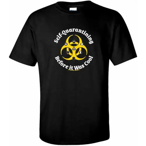 OffWorld Designs T-Shirt: Self Quarantine (Small) (Last Chance)