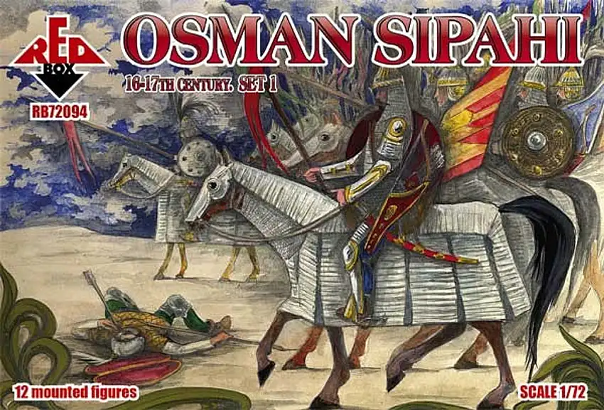 Osman Sipahi XVI-XVII Century Set #1 (12 Mtd) 1/72 Red Box Figures