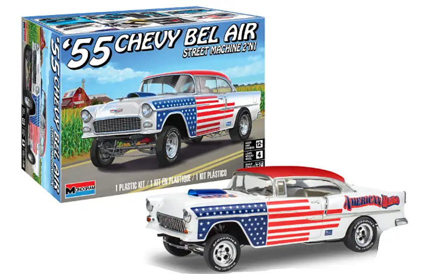 1955 Chevy Bel Air Street Machine (2 in 1) 1/24 Revell