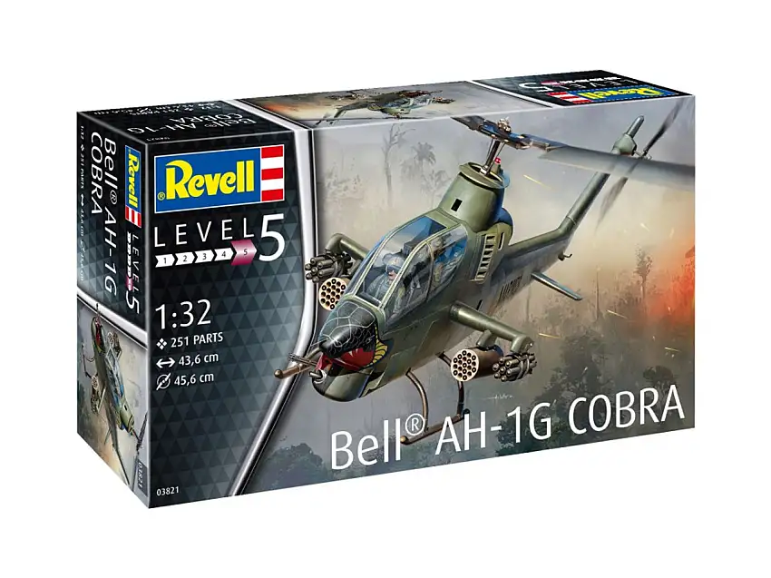 AH-1G Cobra Helicopter 1/32 Revell Germany