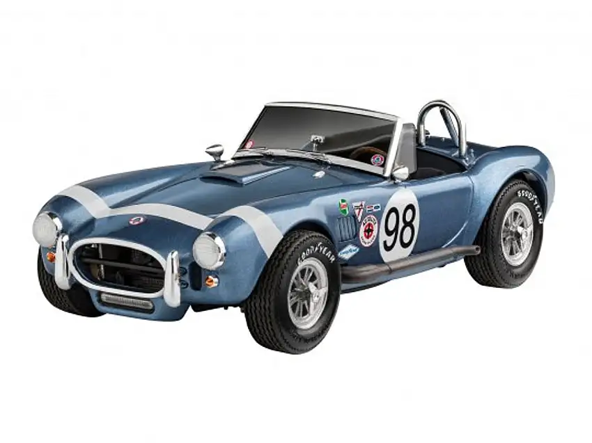 1962 Shelby Cobra 289 Car w/paint & glue 1/25 Revell Germany