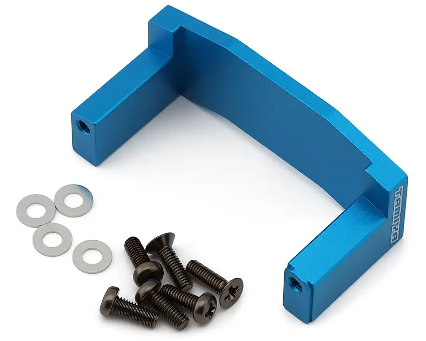 Tamiya TT-02 Aluminum Servo Mount (Blue)