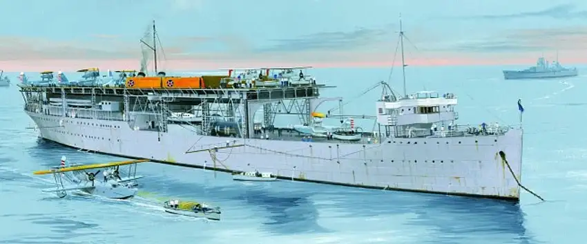 USS Langley AV-3 Aircraft Carrier 1/350 Trumpeter