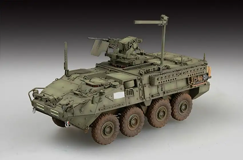 US Army M1131 Stryker Fire Support Vehicle (FSV) 1/72 Trumpeter