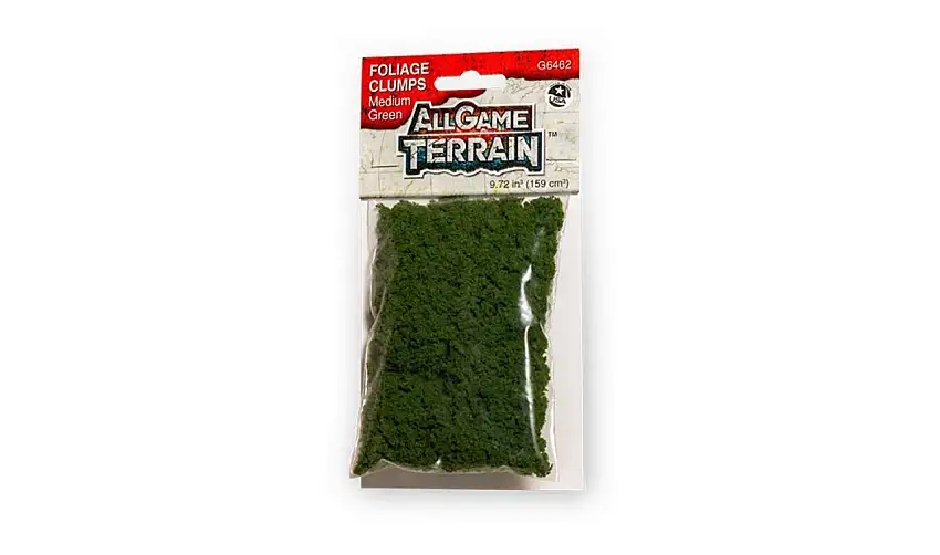 All Game Terrain: Foliage Clumps Medium Green (9.72cu. in.) Woodland Scenics